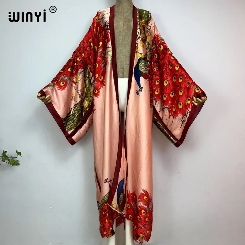 Robe Silk Women - WINYI 2026 夏 レディース カーディガン ステッチ