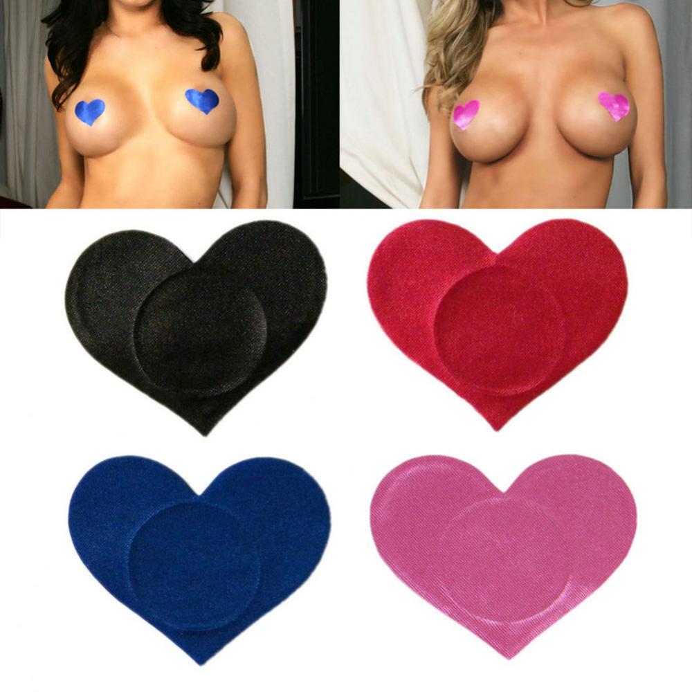 セクシーな乳首カバー目に見えない使い捨て胸パッチ胸ステッカー - Nipple Cover Pasties のレビューと価格