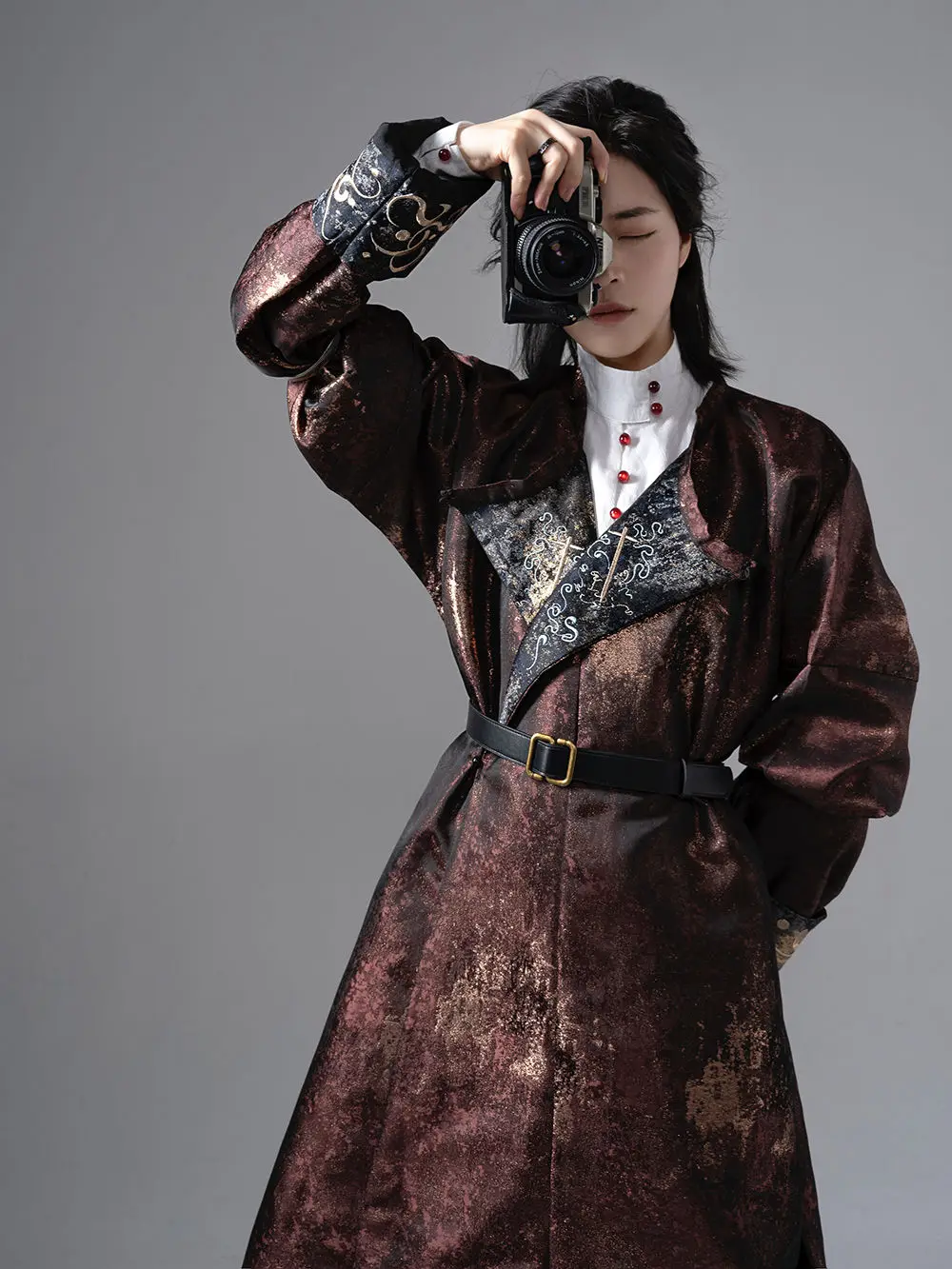 男性と女性のための中国のシルクドレス,唐王朝,漢服の衣装,長 - Robe Silk Women のレビューと価格